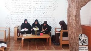 نشست گلستان‌خوانی-سیدحمید حیدری‌ثانی-سید حمید حیدری ثانی-گلستان خوانی-خانه ویراستار