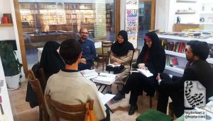 نشست گلستان‌خوانی-سیدحمید حیدری‌ثانی-سید حمید حیدری ثانی-گلستان خوانی-خانه ویراستار