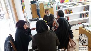 نشست گلستان‌خوانی-سیدحمید حیدری‌ثانی-سید حمید حیدری ثانی-گلستان خوانی-خانه ویراستار