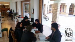 نشست گلستان‌خوانی-سیدحمید حیدری‌ثانی-سید حمید حیدری ثانی-گلستان خوانی-خانه ویراستار