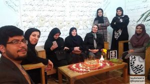 نشست گلستان‌خوانی-سیدحمید حیدری‌ثانی-سید حمید حیدری ثانی-گلستان خوانی-خانه ویراستار