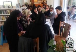 نشست گلستان‌خوانی-سیدحمید حیدری‌ثانی-سید حمید حیدری ثانی-گلستان خوانی-خانه ویراستار
